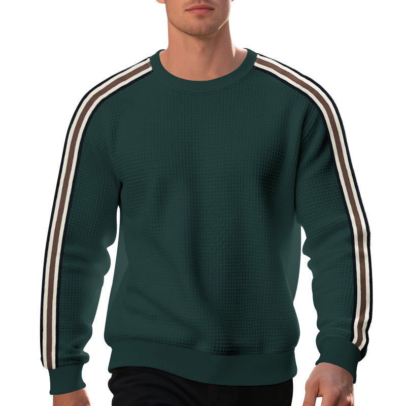 Casual Men's Loose Round Neck Sweater Thin | Luxury Home Accessories | Heulog Glow