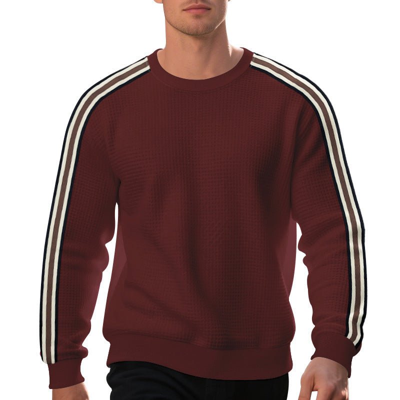 Casual Men's Loose Round Neck Sweater Thin | Luxury Home Accessories | Heulog Glow