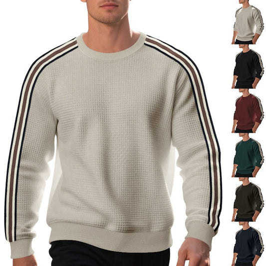 Casual Men's Loose Round Neck Sweater Thin | Luxury Home Accessories | Heulog Glow