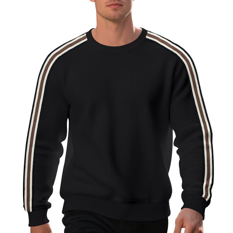 Casual Men's Loose Round Neck Sweater Thin | Luxury Home Accessories | Heulog Glow