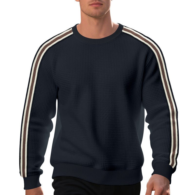 Casual Men's Loose Round Neck Sweater Thin | Luxury Home Accessories | Heulog Glow