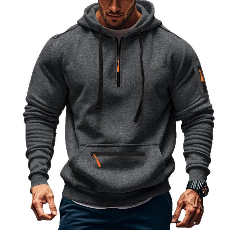 Casual Men's Sports Cargo Coat Regular Sleeve | Luxury Home Accessories | Heulog Glow