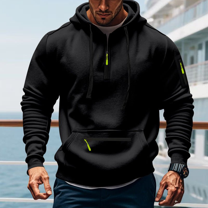 Casual Men's Sports Cargo Coat Regular Sleeve | Luxury Home Accessories | Heulog Glow