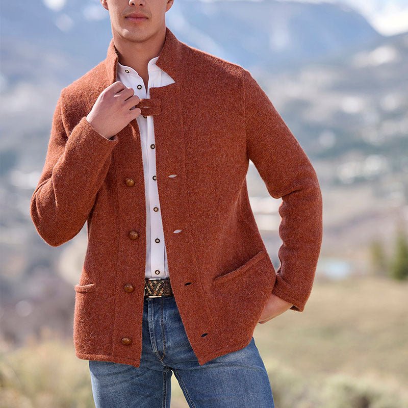 Casual Mid-length Coat And Trench Coat Men | Luxury Home Accessories | Heulog Glow