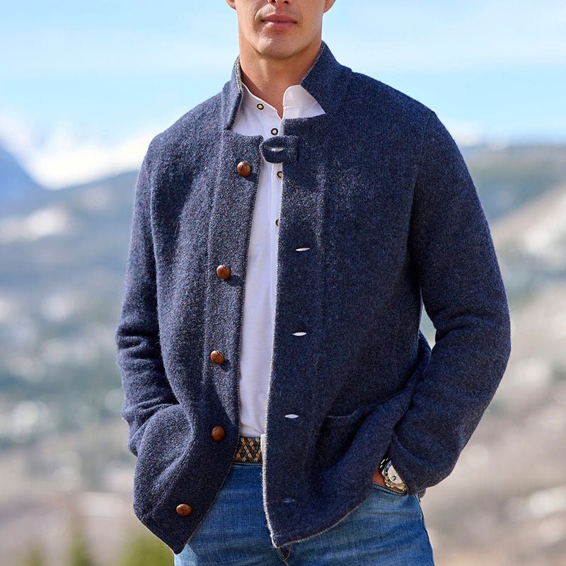 Casual Mid-length Coat And Trench Coat Men | Luxury Home Accessories | Heulog Glow