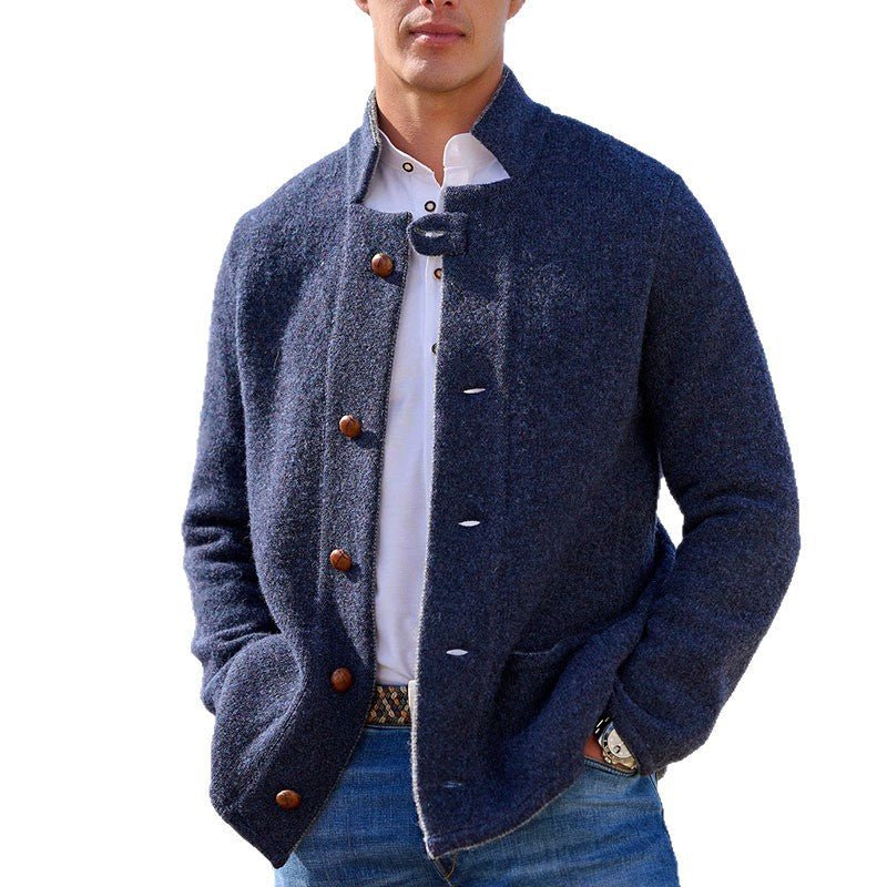 Casual Mid-length Coat And Trench Coat Men | Luxury Home Accessories | Heulog Glow