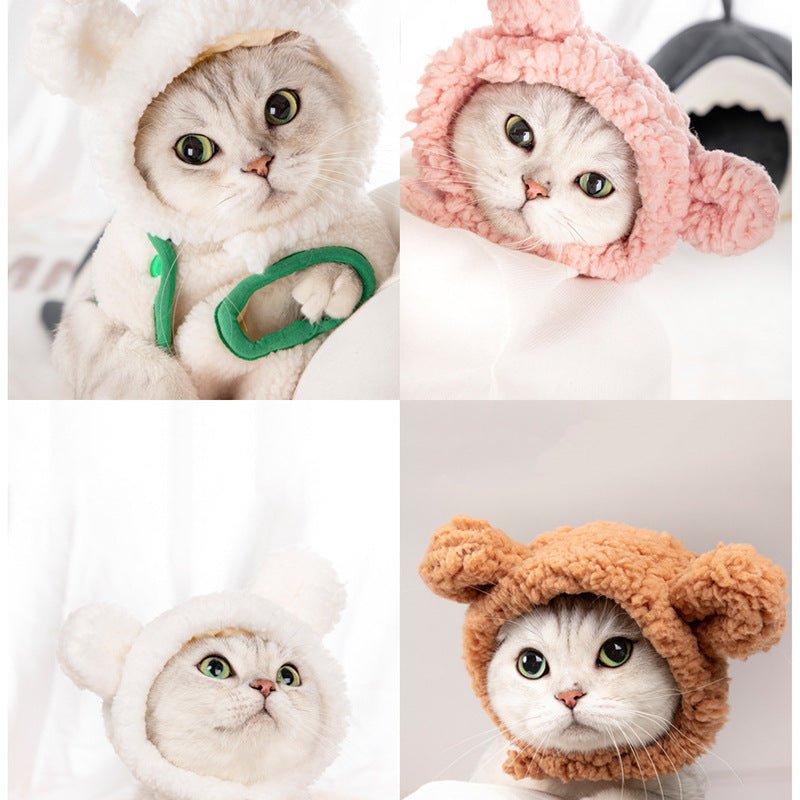 Cat Bear Fashion Dress Up Hat | Luxury Home Accessories | Heulog Glow
