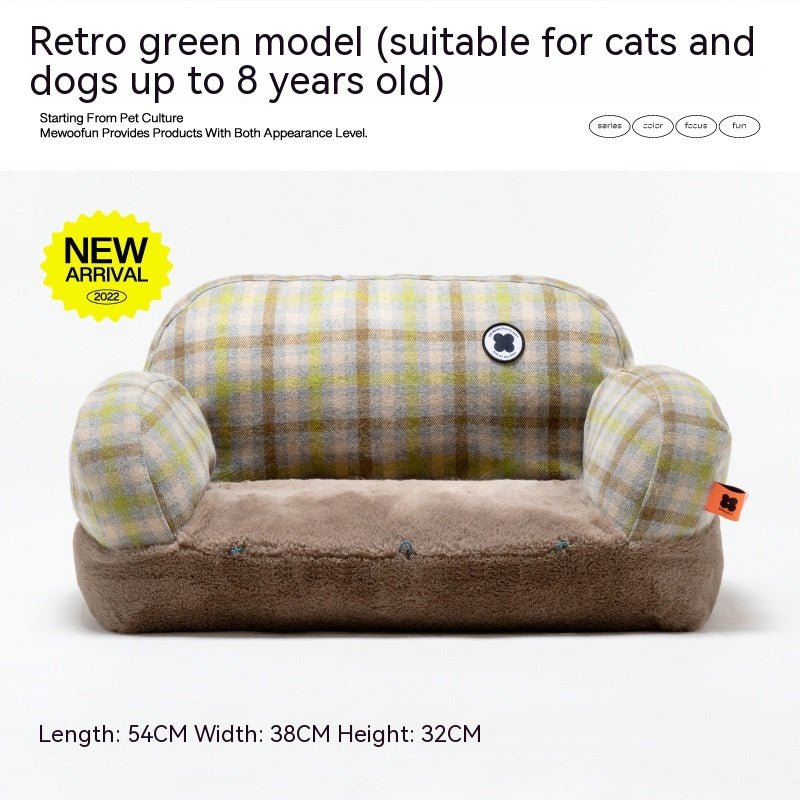 Cat Bed Winter Warm Cat Nest Removable And Washable Cat Sofa Pet Supplies | Luxury Home Accessories | Heulog Glow
