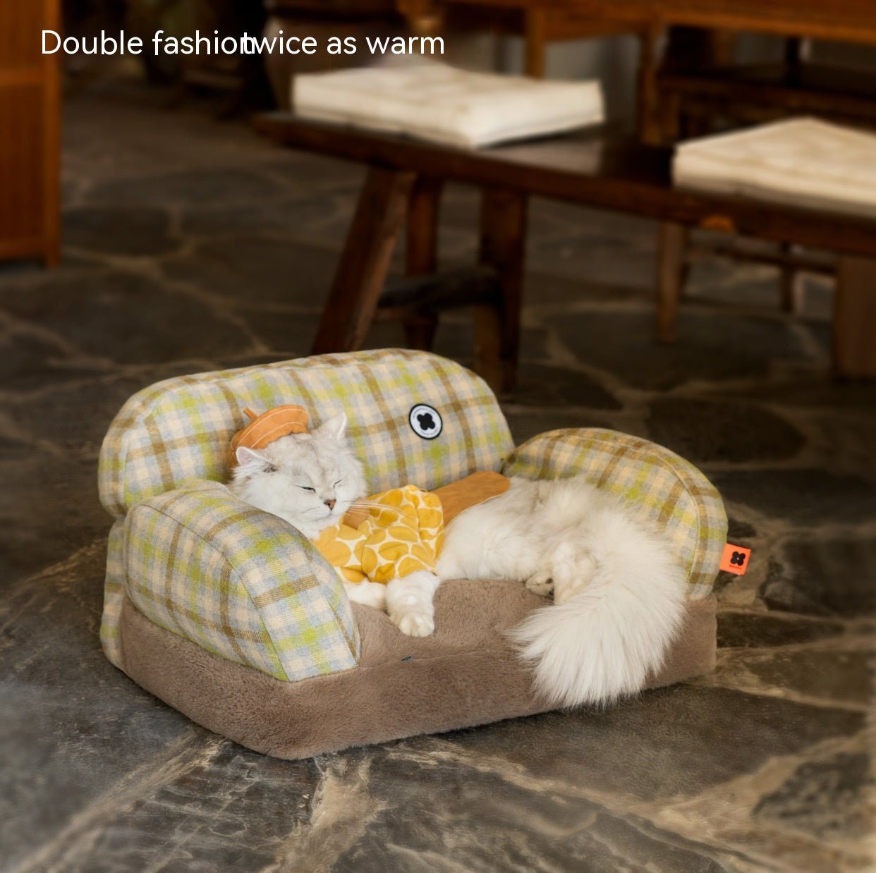 Cat Bed Winter Warm Cat Nest Removable And Washable Cat Sofa Pet Supplies | Luxury Home Accessories | Heulog Glow