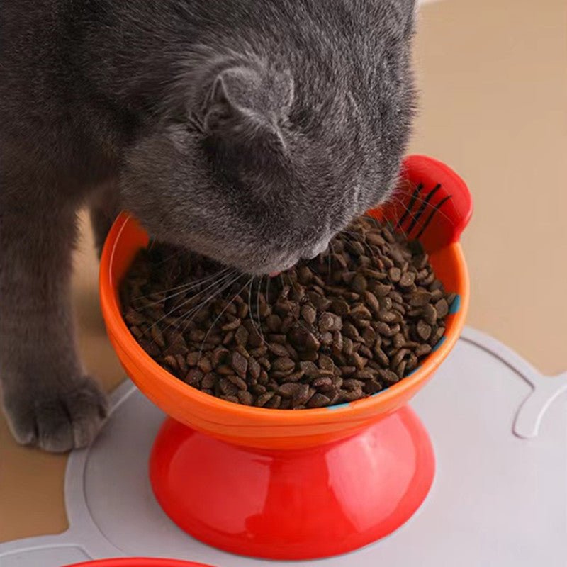 Cat Bowl Ceramic Protection Cervical Vertebra Against Overturning | Luxury Home Accessories | Heulog Glow
