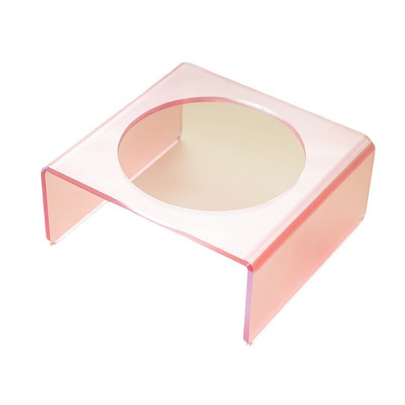 Cat Bowl Rack Acrylic Dog Bowl Anti-tumble | Luxury Home Accessories | Heulog Glow