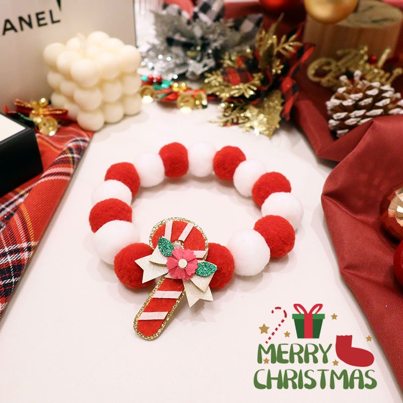Cat Christmas Collar Scarf Halter Neck Decoration Bow Tie | Luxury Home Accessories | Heulog Glow