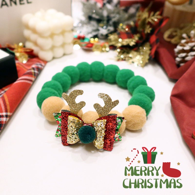 Cat Christmas Collar Scarf Halter Neck Decoration Bow Tie | Luxury Home Accessories | Heulog Glow