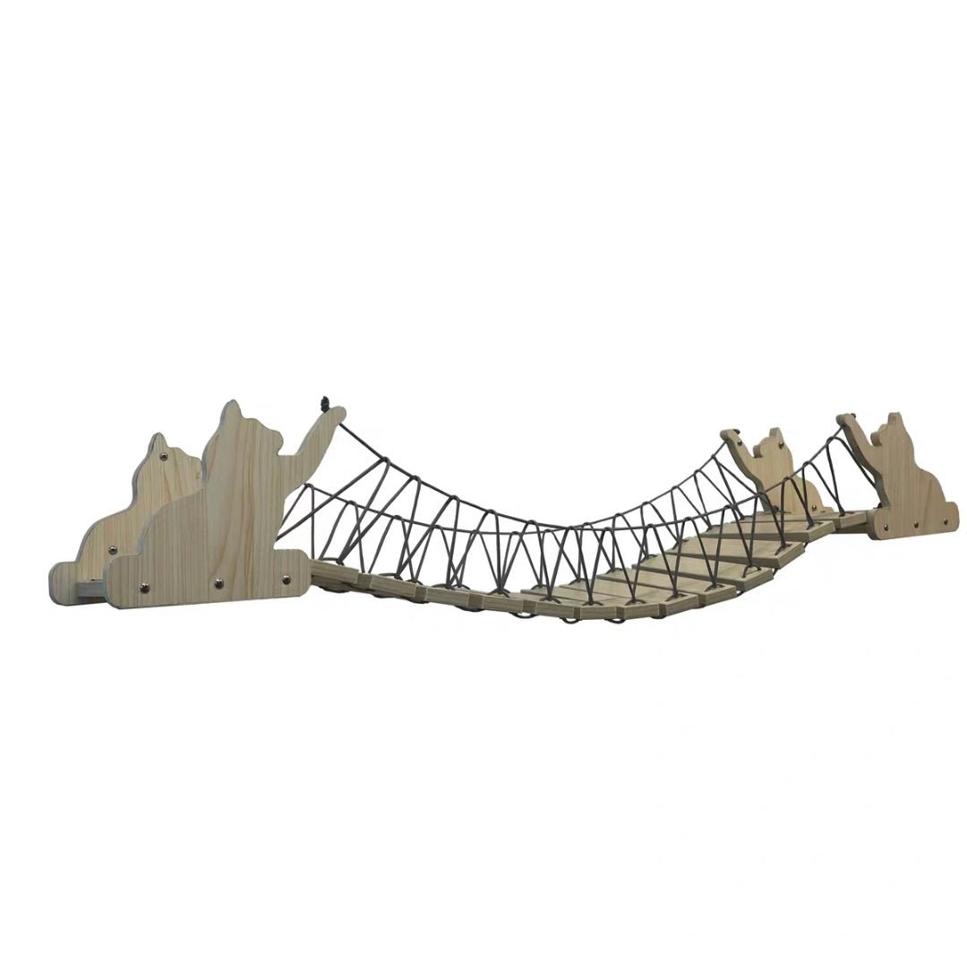 Cat climbing frame solid wood | Luxury Home Accessories | Heulog Glow