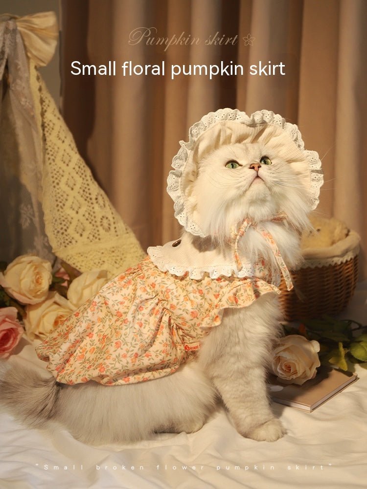 Cat Clothes Anti-lint Autumn Dress Warm And Cute Skirt | Luxury Home Accessories | Heulog Glow