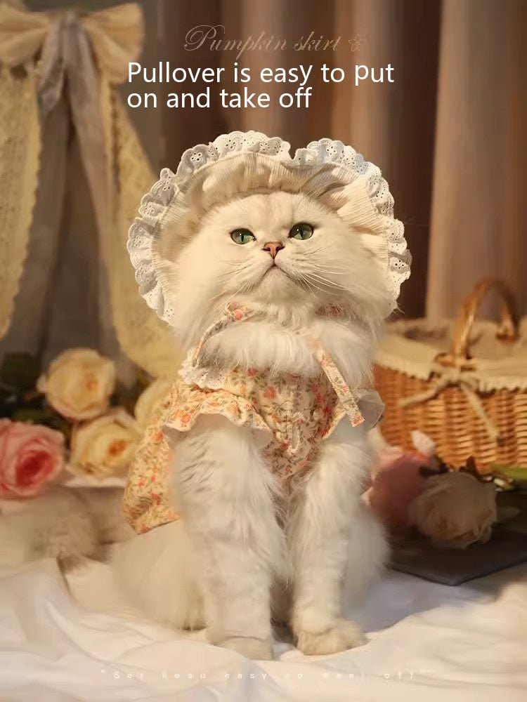 Cat Clothes Anti-lint Autumn Dress Warm And Cute Skirt | Luxury Home Accessories | Heulog Glow