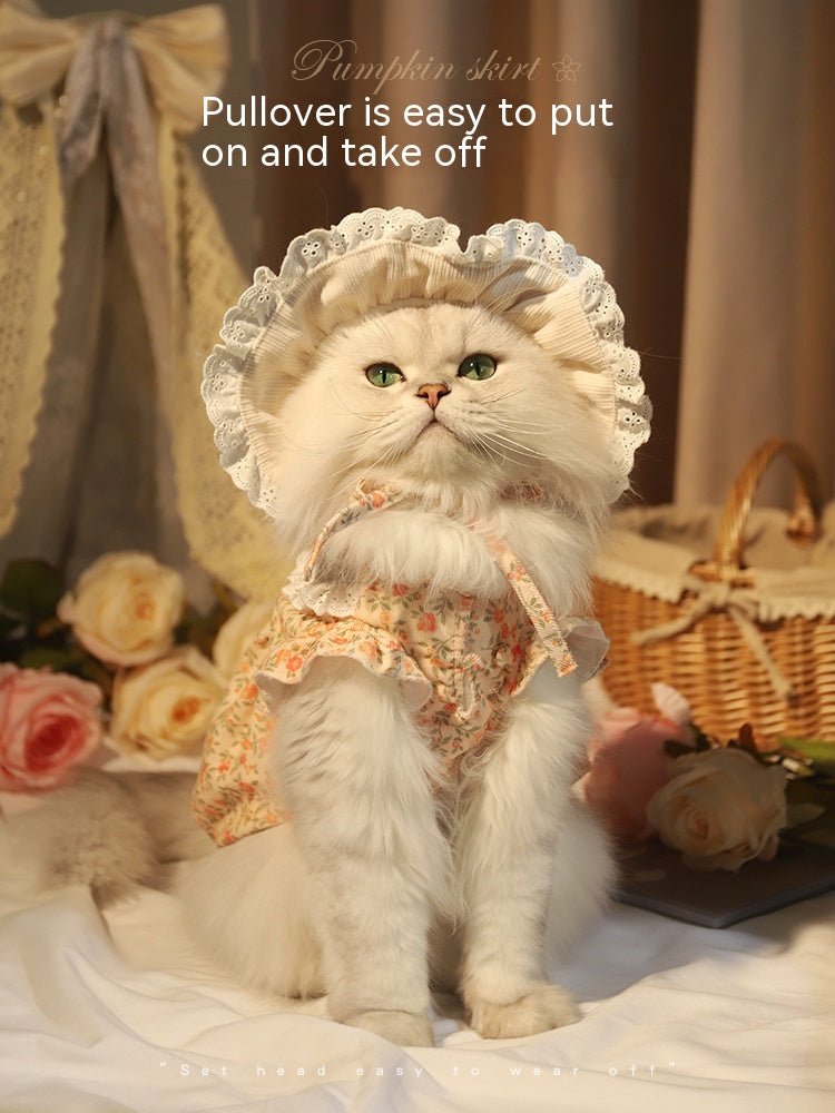 Cat Clothes Anti-lint Autumn Dress Warm And Cute Skirt | Luxury Home Accessories | Heulog Glow
