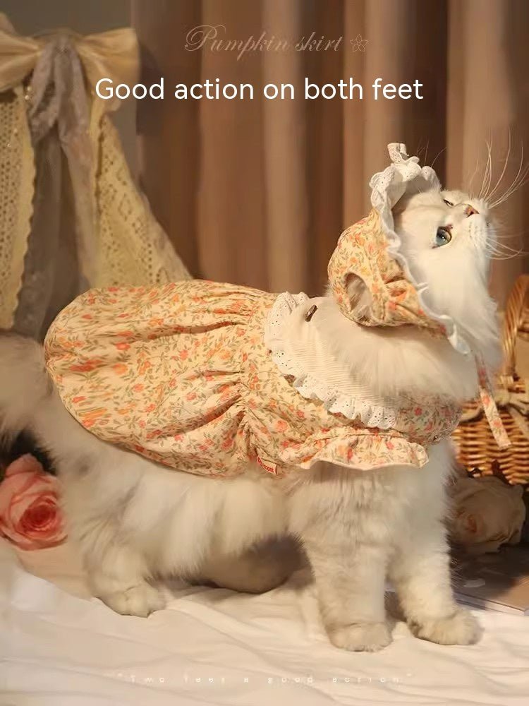 Cat Clothes Anti-lint Autumn Dress Warm And Cute Skirt | Luxury Home Accessories | Heulog Glow