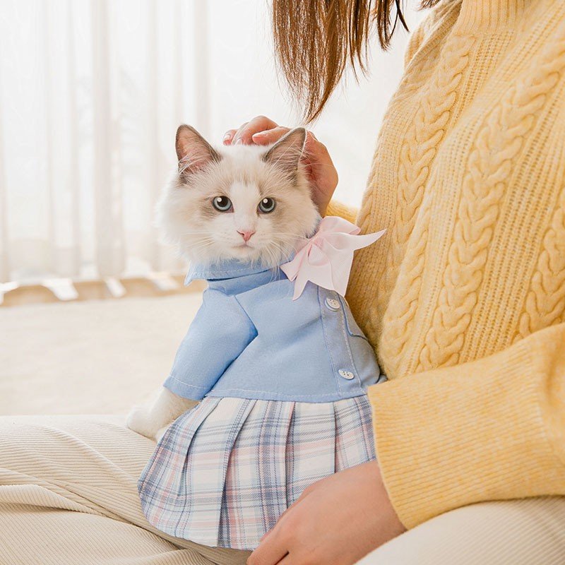 Cat Dog Skirt Hair Loss Spring And Autumn Cute Clothes | Luxury Home Accessories | Heulog Glow