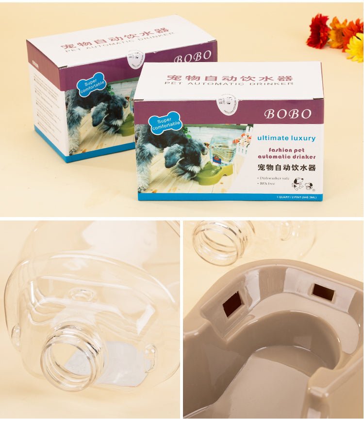 Cat dual-purpose feeder for eating and drinking | Luxury Home Accessories | Heulog Glow
