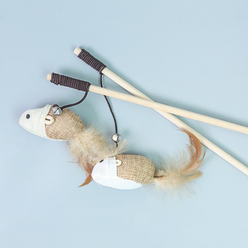 Cat Feather Bell Mouse Toy Cat Feather Bell Mouse Toy Cat Feather Bell Mouse Toy | Luxury Home Accessories | Heulog Glow