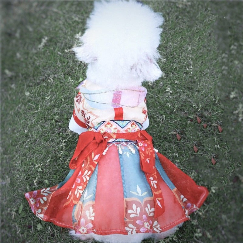 Cat Hanfu Clothes Pet Summer Thin Section | Luxury Home Accessories | Heulog Glow
