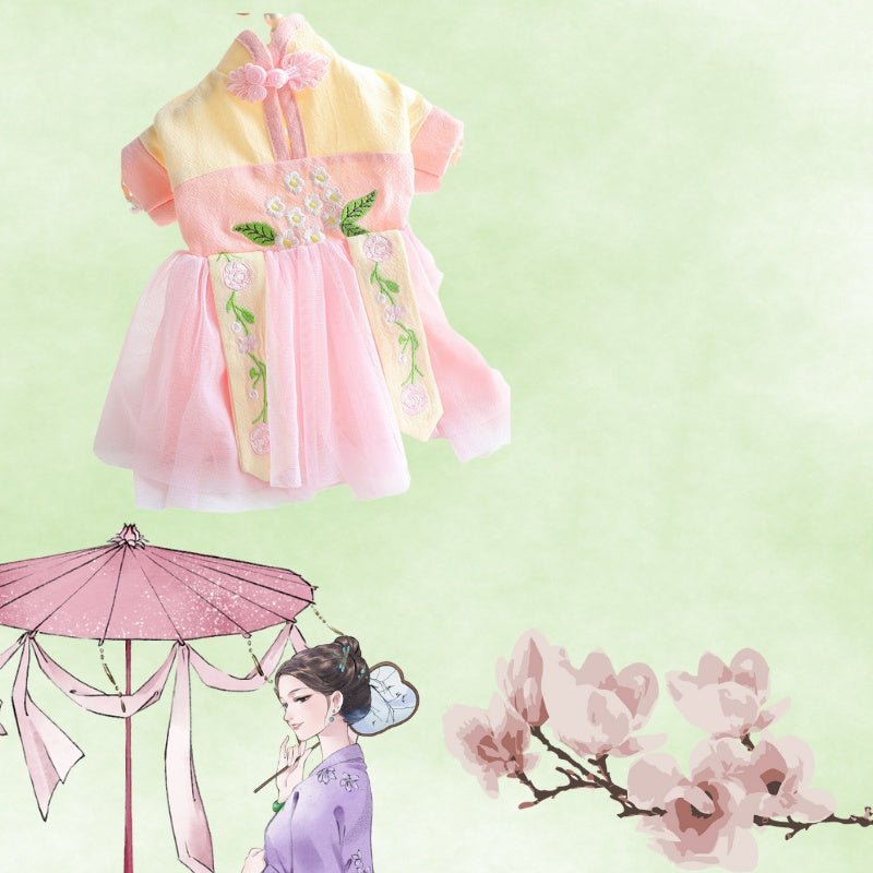 Cat Hanfu Clothes Pet Summer Thin Section | Luxury Home Accessories | Heulog Glow