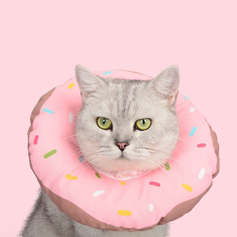 Cat Headgear Anti-lick And Bite Waterproof Soft Cloth Elizabethan Ring Sterilization Pet Collar | Luxury Home Accessories | Heulog Glow