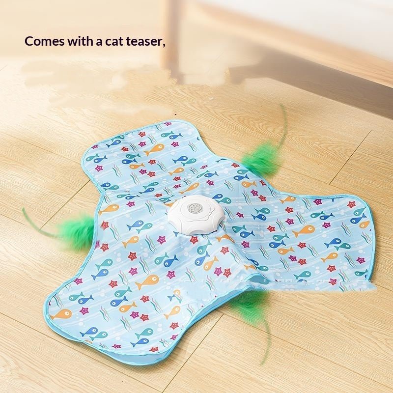 Cat Hunting Dome Self-Entertainment Boredom-Busting Automatic Electric Cat Toy | Luxury Home Accessories | Heulog Glow
