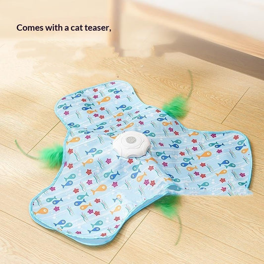 Cat Hunting Dome Self-Entertainment Boredom-Busting Automatic Electric Cat Toy | Luxury Home Accessories | Heulog Glow