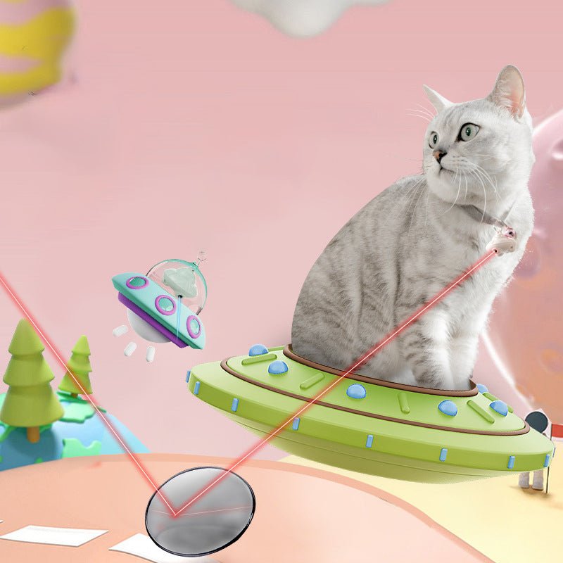 Cat Laser Toy Pointer Cat Collar Automatic Interactive Cat Toy For Kittens Dogs Game USB Charging Electric Training Pet Items | Luxury Home Accessories | Heulog Glow