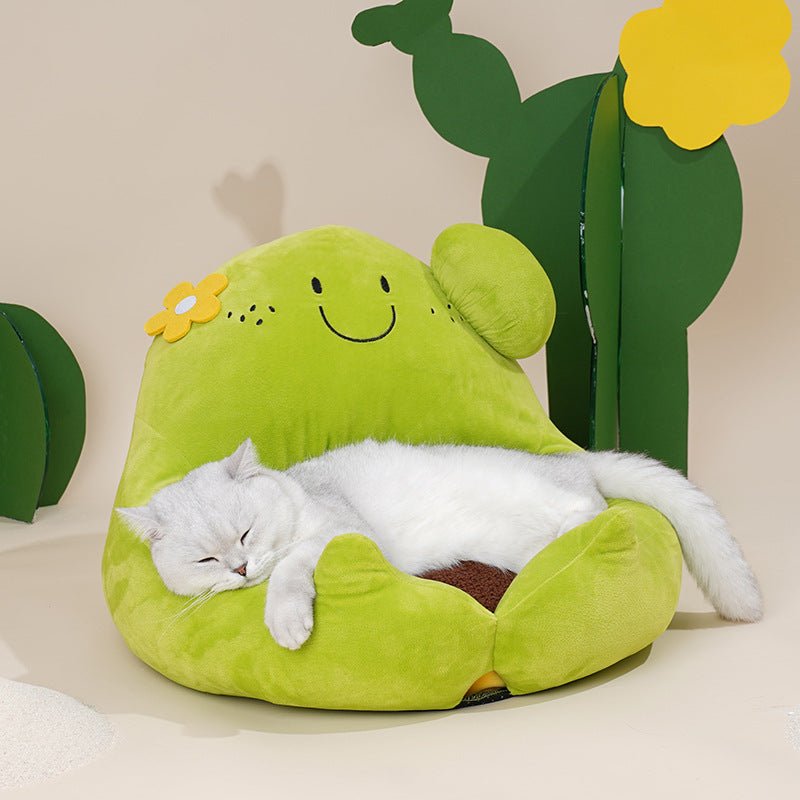 Cat Litter Pet Supplies Semi-closed And Washable To Keep Warm And Comfortable | Luxury Home Accessories | Heulog Glow