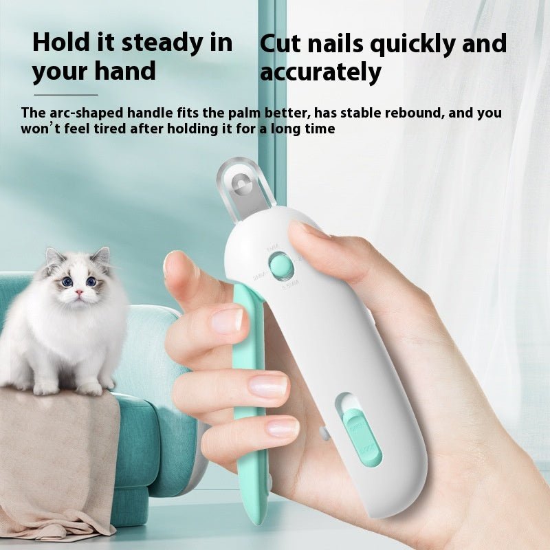Cat Nail Scissors With Gravity Push Scissors | Luxury Home Accessories | Heulog Glow