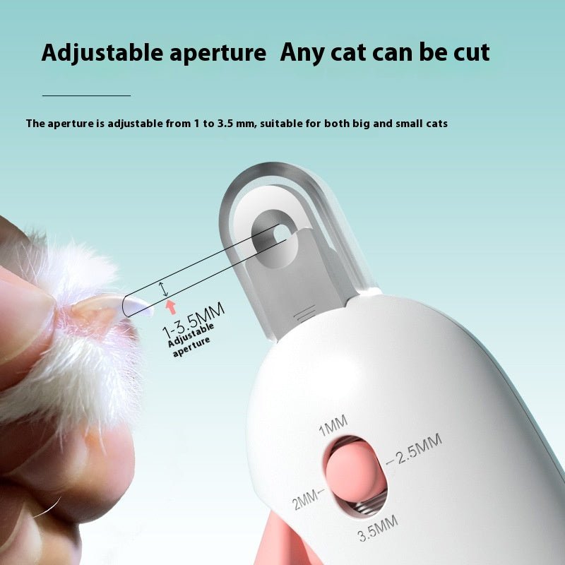 Cat Nail Scissors With Gravity Push Scissors | Luxury Home Accessories | Heulog Glow
