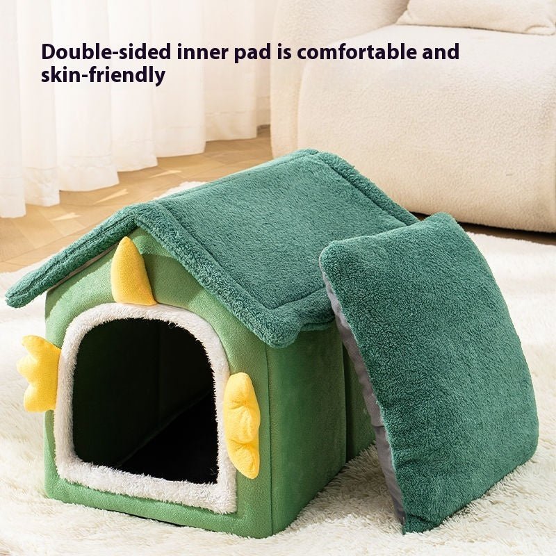 Cat Nest Winter Warm Closed Super Big Four Seasons Universal | Luxury Home Accessories | Heulog Glow
