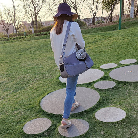 Cat One Shoulder Crossbody Pet Bag | Luxury Home Accessories | Heulog Glow