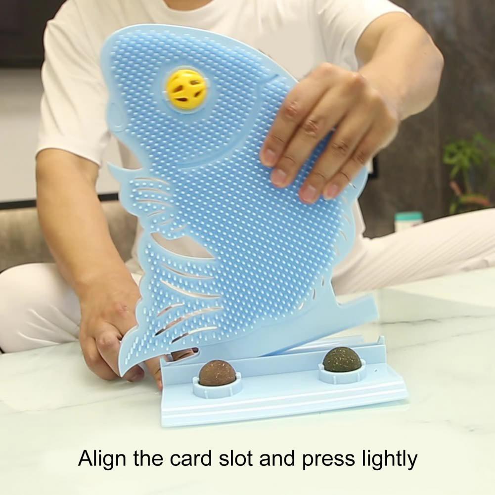 Cat Paw Board Tickle Tickler Cat Mint Ball Bell Pet Supplies Cat Cat Toys Cat Self Congratulation | Luxury Home Accessories | Heulog Glow