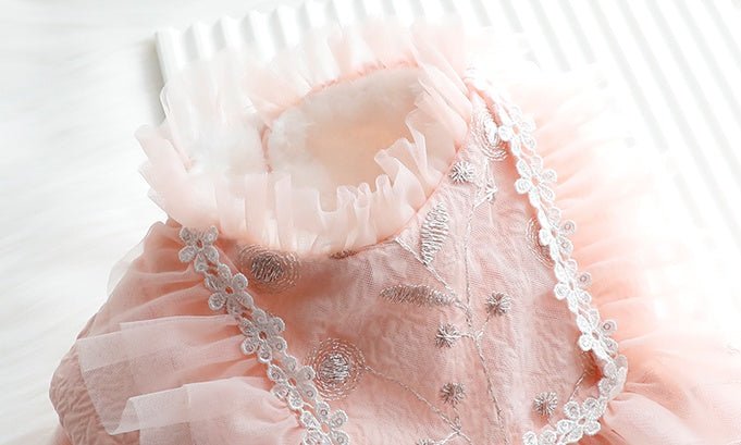 Cat Princess Embroidered Cotton Winter Skirt | Luxury Home Accessories | Heulog Glow