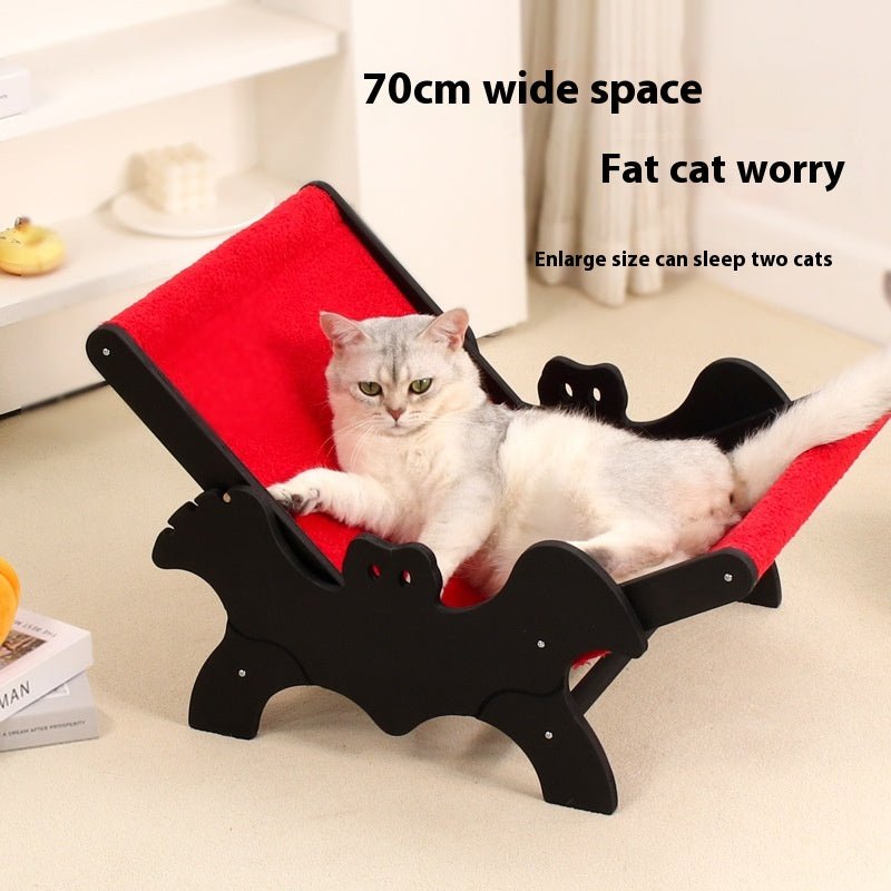 Cat Recliner Bat European And American Halloween Black Red | Luxury Home Accessories | Heulog Glow