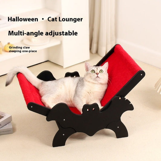 Cat Recliner Bat European And American Halloween Black Red | Luxury Home Accessories | Heulog Glow