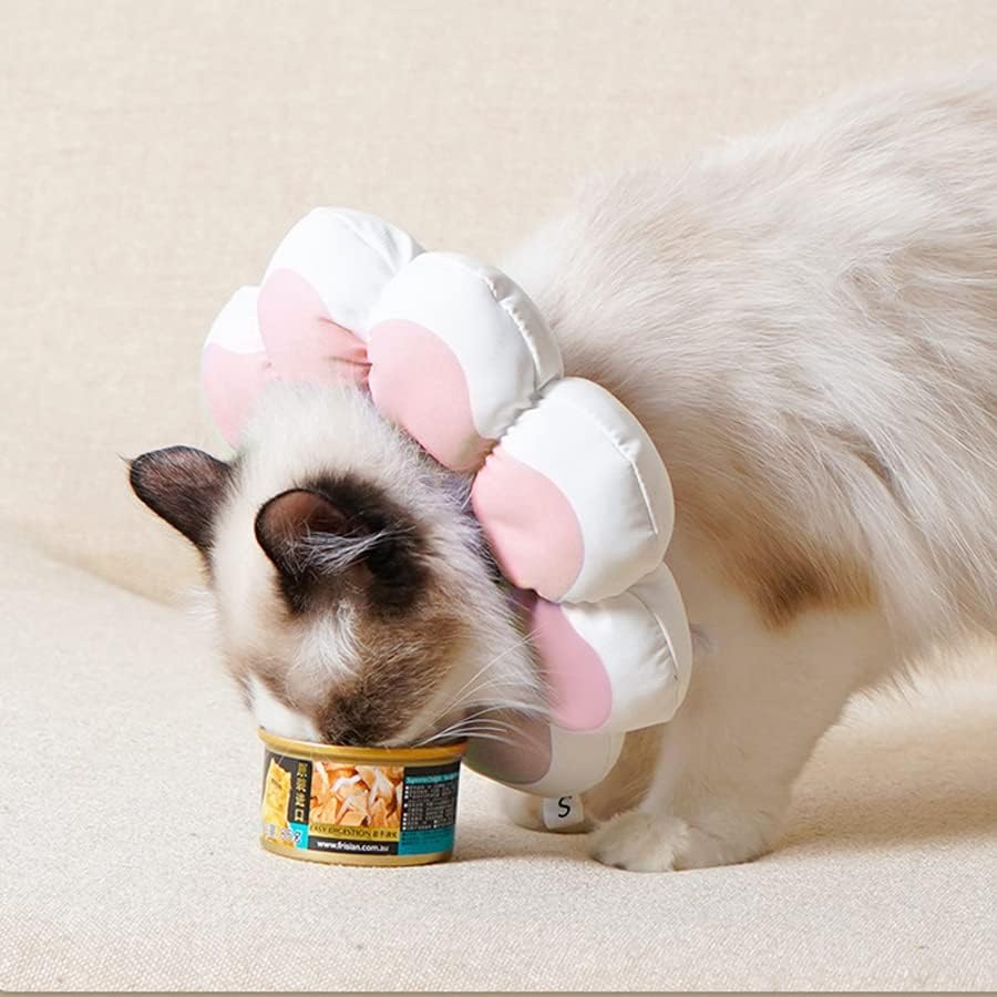 Cat Recovery Cone Collar Pet E-Collar Elizabethan Collar After Surgery Recovery Pet Cone For Cat Puppy Breathable Soft Edge And Easy To Clean | Luxury Home Accessories | Heulog Glow