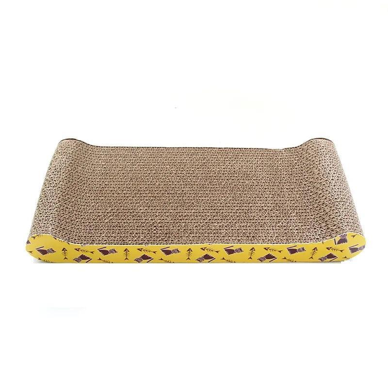 Cat Scratching Corrugated Board | Luxury Home Accessories | Heulog Glow