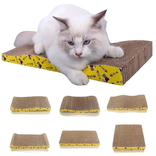 Cat Scratching Corrugated Board | Luxury Home Accessories | Heulog Glow