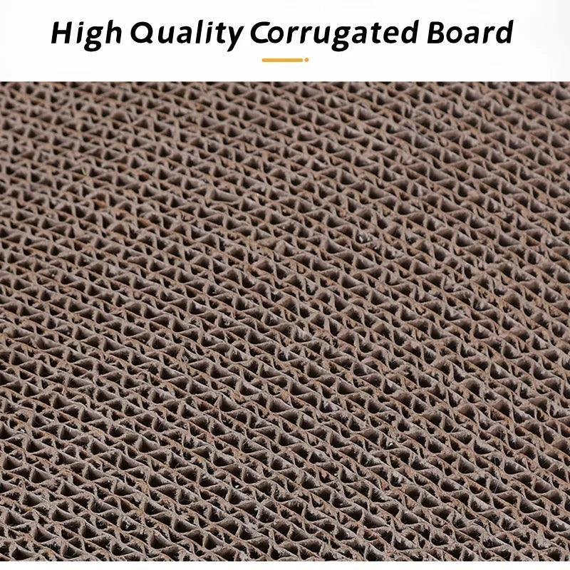 Cat Scratching Corrugated Board | Luxury Home Accessories | Heulog Glow