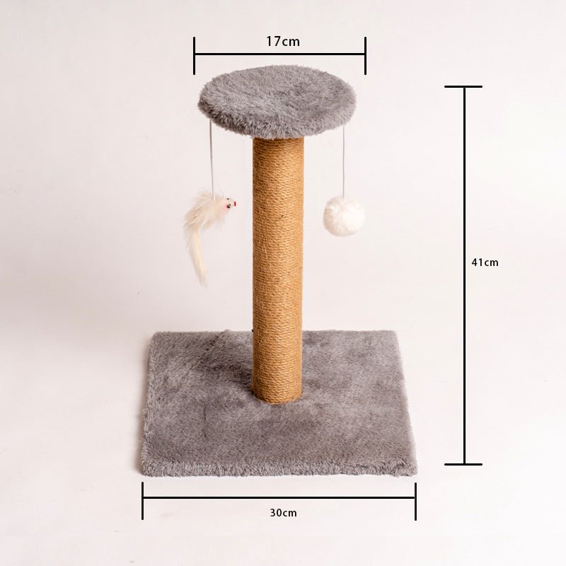 Cat Scratching Post Claw Grinder Vertical Non-Dandruff Wear-Resistant Cat Climbing Frame Nest Funny | Luxury Home Accessories | Heulog Glow