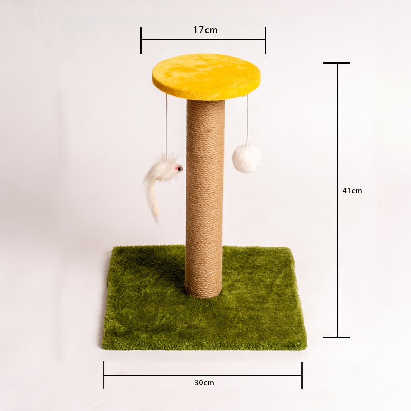 Cat Scratching Post Claw Grinder Vertical Non-Dandruff Wear-Resistant Cat Climbing Frame Nest Funny | Luxury Home Accessories | Heulog Glow