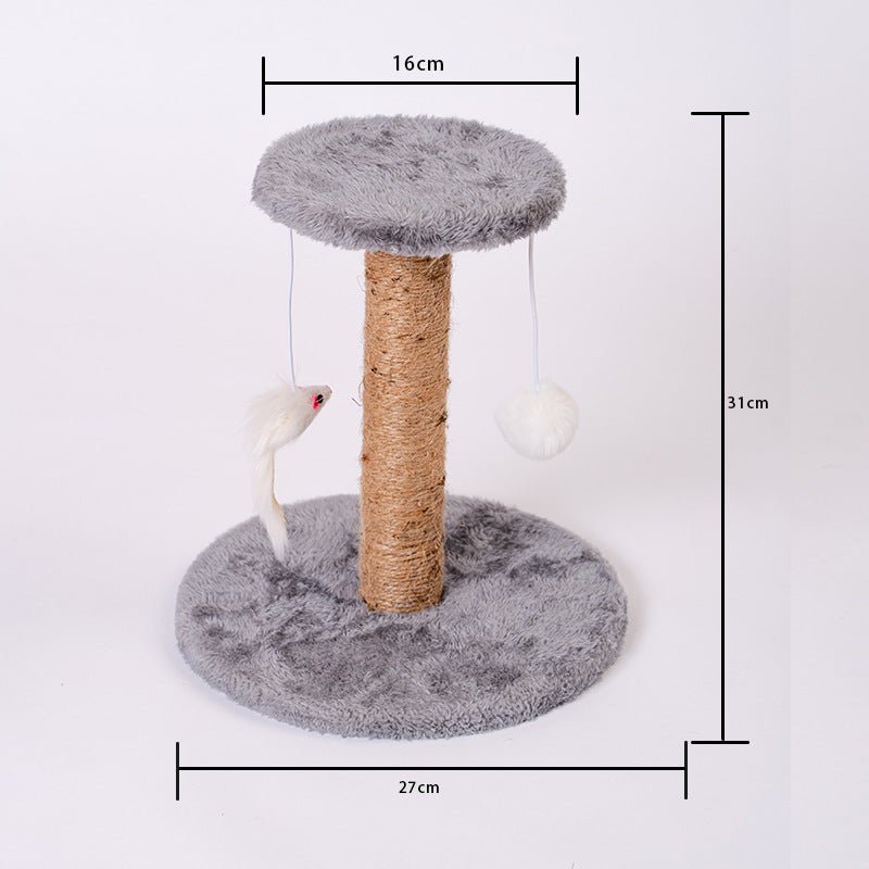 Cat Scratching Post Claw Grinder Vertical Non-Dandruff Wear-Resistant Cat Climbing Frame Nest Funny | Luxury Home Accessories | Heulog Glow