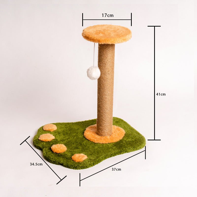 Cat Scratching Post Claw Grinder Vertical Non-Dandruff Wear-Resistant Cat Climbing Frame Nest Funny | Luxury Home Accessories | Heulog Glow