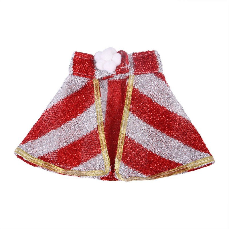 Cat Small White Floral Striped Top Dog Snowflake Festive Cloak | Luxury Home Accessories | Heulog Glow