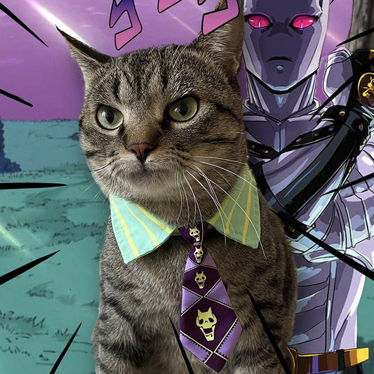 Cat Tie Collar Photo Decoration Supplies T-shirt | Luxury Home Accessories | Heulog Glow